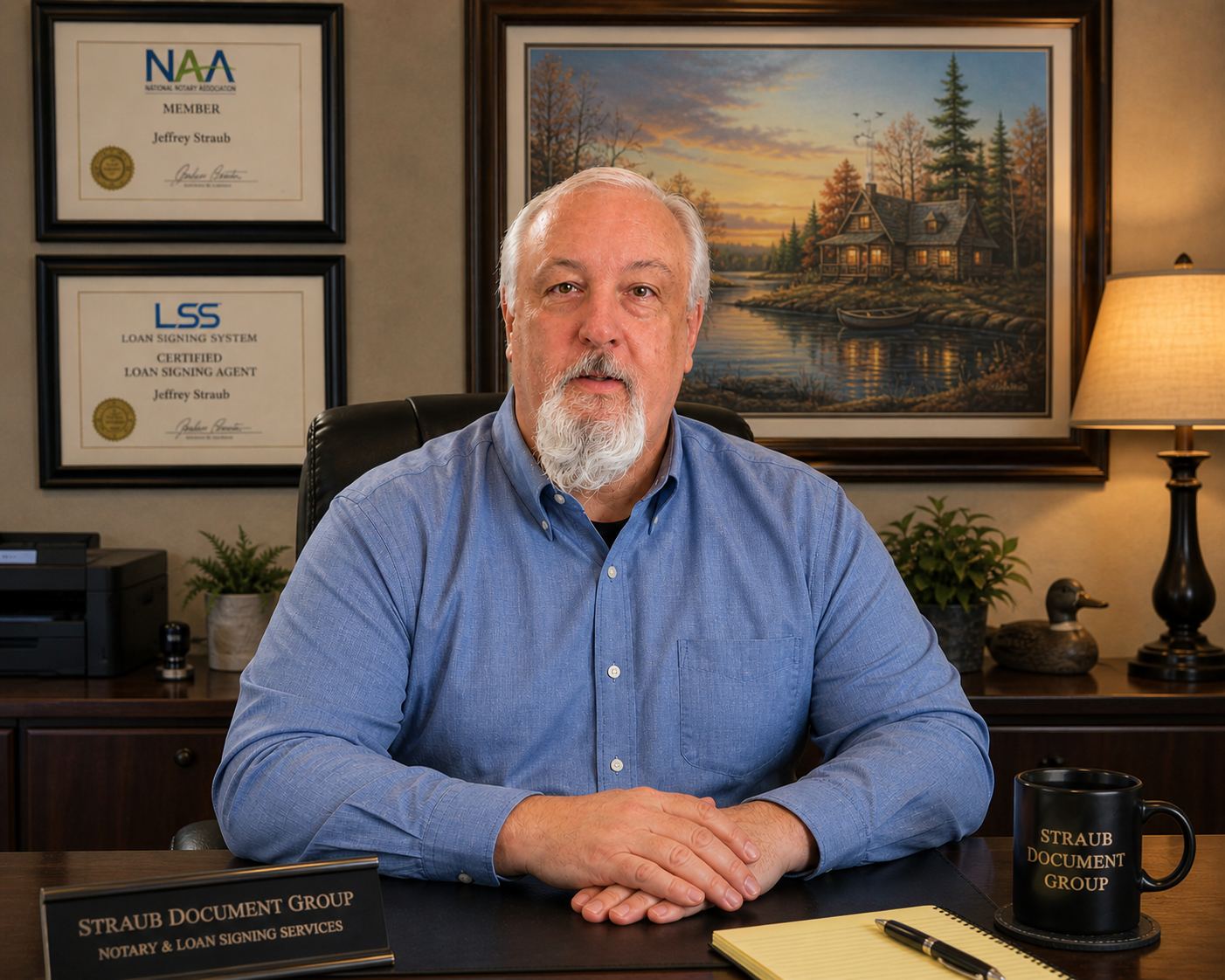 Jeffrey Straub, Minnesota Notary Public and Certified Loan Signing Agent